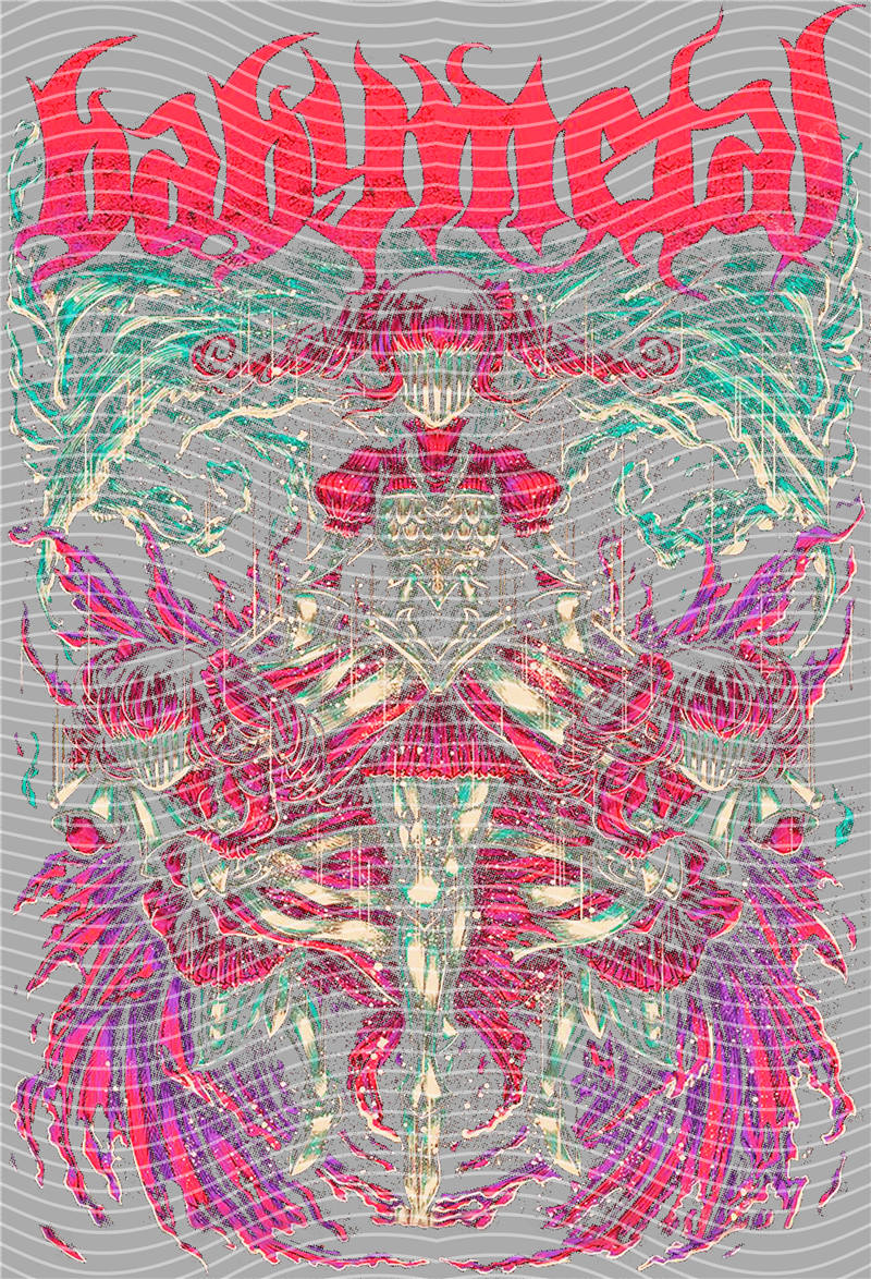 Metal band half tone-MB 379